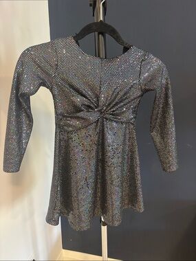 Zara kids girls Holographic Dress size 7